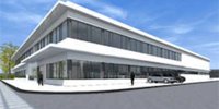 Highest point of new Hittech building