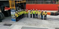 Ash Grove Cement unveils shipunloader at Port Manatee