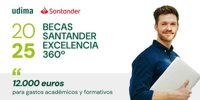 The grape calls with Banco Santander help 12,000 euros to reward university talent