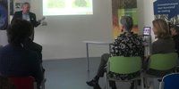 Presentation of high-quality plastic recycling Veolia during a working visit to the State Secretary for Infrastructure, Stientje van Veldhoven.