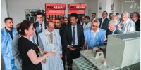The opening of a permanent branch to display the products of the French company "Nexans" in cooperation with the Mauritanian "Check" company - Baloir Media: