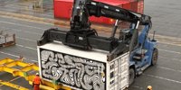 OREY Shipping brought artistic container to Portugal