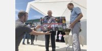 Opening new fruit puree production line in Serbia