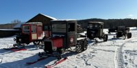 Ford Model T snowmobile enthusiasts flock to Bingham