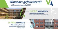 The winners of the 13th edition of the VKG Architecture Prize have been announced.