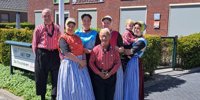 Residents and employees of Woonzorgcentrum Het Top are already in the mood and celebrate Urkerdag - News from Urk
