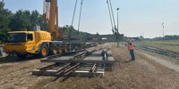 M.J. Van Riel Complete Project for Swietelsky Rail Benelux Over The Weekend in Cuijk, North Brabant -