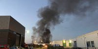 Major fire Blerick: hazardous substance released, local residents must stay indoors
