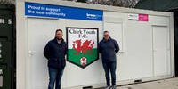 Wood panel firm lends support to young footballers in Chirk