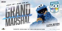 NASCAR: 'Sesame Street's' Cookie Monster Named Brickyard 400 Grand Marshal |
