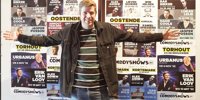 Comedian Hans Cools breaks his own hall record in Stadsschouwburg Ypres, because he has been there eight times and no one has done this better - KW.be