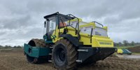 Electric asphalt set for emission -free asphalting - Land+Water