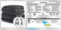 Sunbeam heated blankets recalled due to burn and fire hazards
