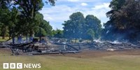 Fire-hit Devon cricket pavilion 'could rise in 18 months'
