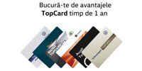 Enjoy the advantages of TopCard for 1 year, available at D&C Oradea Authorized Service - BIHON