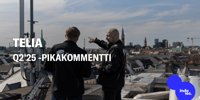 Telia Q2'25 short comment: The result was in line with expectations and acquisitions of interest -
