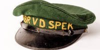 Gems from the collection: Service cap of the Van der Spek brothers