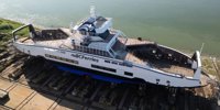 Damen Launches Hybrid-Electric Ferry for BC Ferries -