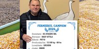 Nagy Atilla - champion farmer with P0710, top hybrid in Bihor County -