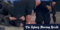 Video: Police operation at Sydney Airport's domestic terminal
