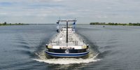 Damen hybrid-electric tanker takes to the Rhine