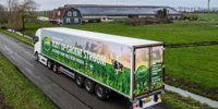 First truck on 'boerenstroom' for Campina •
