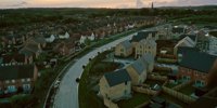 New link road connected to huge housing development almost complete