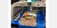 Barcode scanner checks whether the correct sleeve is around the product
