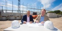 The municipality and Naarderheem are working together on a new swimming facility in Naarden