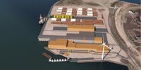 Sif is building the world's largest offshore wind pile factory on Maasvlakte
