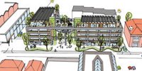 There is an intention: Larenseweg 30 is changing from an office to a living and working space