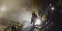 112 news: truck with textiles catches fire on the A16